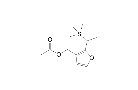 3-(1-Acetoxyethyl)-2-[1-(trimethylsilyl)ethyl]furan