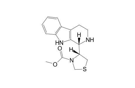 (4R)-4-[(1R)-2,3,4,9-tetrahydro-1H-$b-carbolin-1-yl]thiazolidine-3-carboxylic acid methyl ester