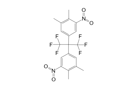 2,2-BIS-(3,4-DIMETHYL-5-NITROPHENYL)-PERFLUOROPROPANE