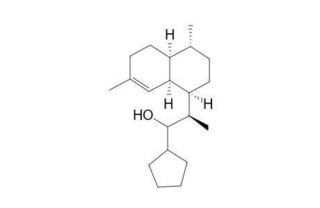 (2R)-1-Cyclopentyl-2-((1R,4R,4aS,8aS)-4,7-dimethyl-1,2,3,4,4a,5,6,8a-octahydronaphthalen-1-yl)propan-1-ol