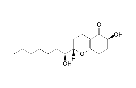 (2S,6S)2-(1(S)-Hydroxyheptyl)-6-hydroxyoctahydrobenzopyran-5-one isomer
