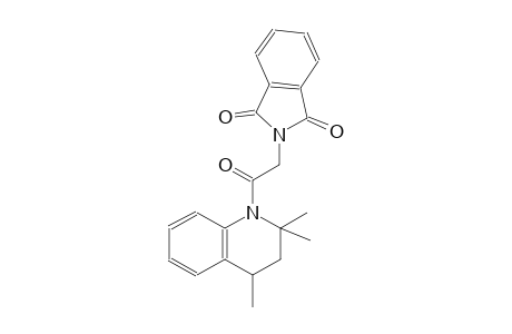 2-[2-oxo-2-(2,2,4-trimethyl-3,4-dihydro-1(2H)-quinolinyl)ethyl]-1H-isoindole-1,3(2H)-dione