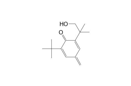 2-(1'-Methyl-2'-hydroxypropyl)-6-(t-butyl)-4-methylene-1-oxobenzene