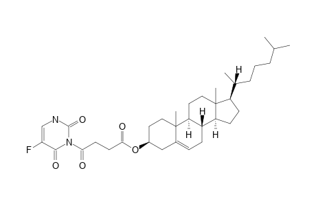CHOLESTERYL-4-[2,4-DIOXO-5-FLUORO-(1H,3H)-PYRIMIDIN-1-YL]-4-OXOBUTANOATE