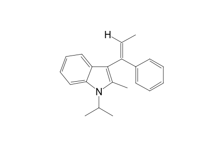1-iso-Propyl-2-methyl-3-(1-phenyl-1-propen-1-yl)-1H-indole II