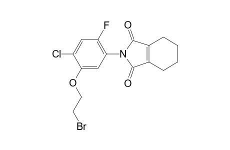 1H-Isoindole-1,3(2H)-dione, 2-[5-(2-bromoethoxy)-4-chloro-2-fluorophenyl]-4,5,6,7-tetrahydro-