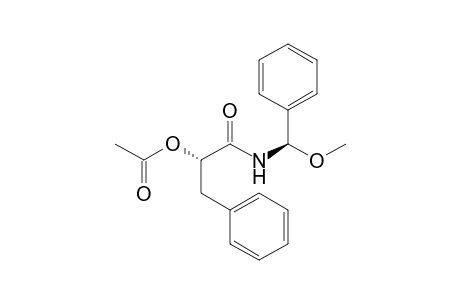 (1'R,2S)-2-Acetoxy-N-(1'-methoxy-1'-phenylmethyl)-3-phenylpropanamide