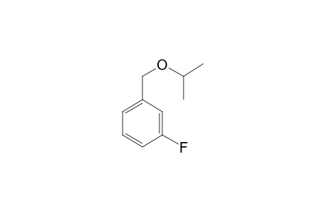 (3-Fluorophenyl) methanol, isopropyl ether