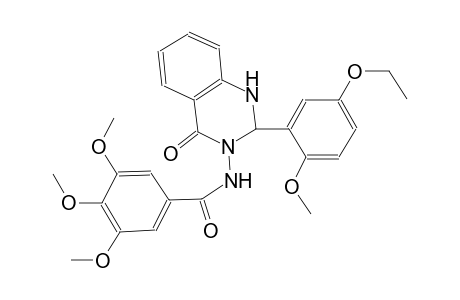 N-(2-(5-ethoxy-2-methoxyphenyl)-4-oxo-1,4-dihydro-3(2H)-quinazolinyl)-3,4,5-trimethoxybenzamide