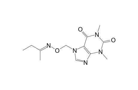 (E)-7-sec-Butylideneaminooxymethyl-1,3-dimethyl-3,7-dihydropurine-2,6-dione