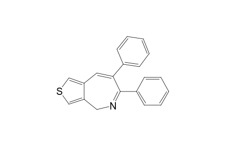 6,7-Diphenyl-4H-thieno[3,4-c]azepine
