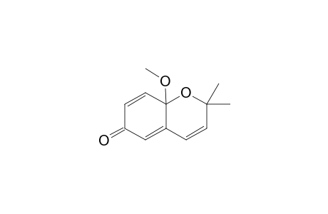 8a-Methoxy-2,2-dimethyl-2H,8aH-chromen-6-one