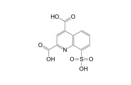 8-sulfo-2,4-quinolinedicarboxylic acid