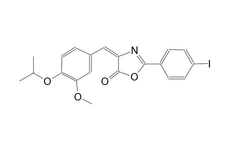 (4E)-2-(4-iodophenyl)-4-(4-isopropoxy-3-methoxybenzylidene)-1,3-oxazol-5(4H)-one