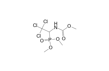 (2,2,2-trichloro-1-methoxycarbonylamino-ethyl)-phosphonic acid dimethyl ester