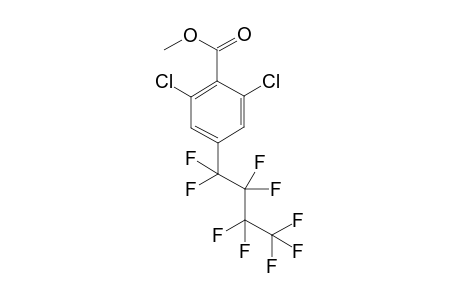 Methyl 2,6-dichloro-4-(perfluorobutyl)benzoate
