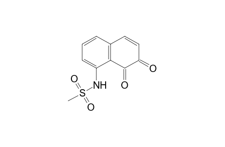 Methanesulfonamide, N-(7,8-dihydro-7,8-dioxo-1-naphthalenyl)-