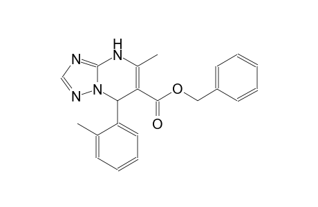 [1,2,4]triazolo[1,5-a]pyrimidine-6-carboxylic acid, 4,7-dihydro-5-methyl-7-(2-methylphenyl)-, phenylmethyl ester
