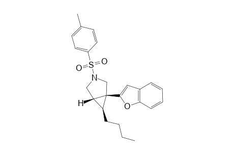 1-(Benzofuran-2-yl)-6-butyl-3-tosyl-3-azabicyclo[3.1.0]hexane
