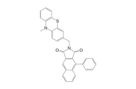 2-((10-Methyl-10H-phenothiazin-3-yl)methyl)-4-phenyl-1H-benzo[f]isoindole-1,3(2H)-dione