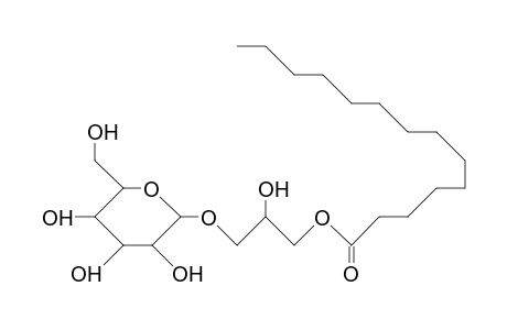 1-O-Tetradecanoyl-3-O-B-D-galactopyranosyl-glycerol