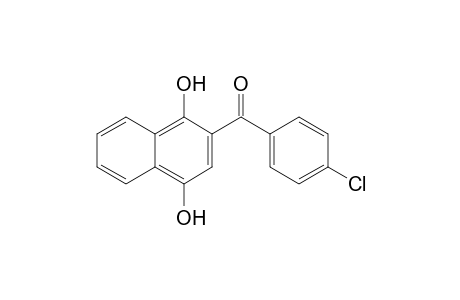 (4-Chlorophenyl)(1,4-dihydroxy-2-naphthyl)methanone