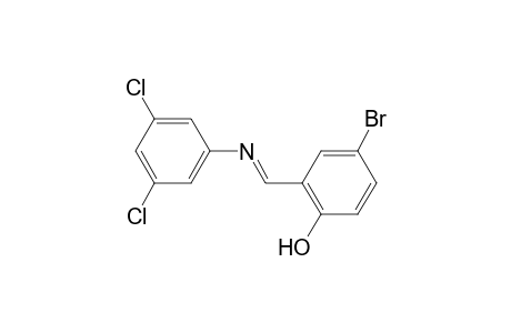 4-Bromo-2-[(3,5-dichloro-phenylimino)-methyl]-phenol