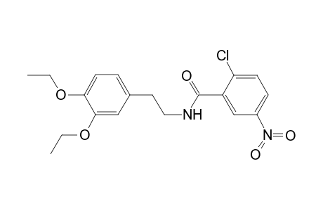 2-Chloro-N-[2-(3,4-diethoxy-phenyl)-ethyl]-5-nitro-benzamide