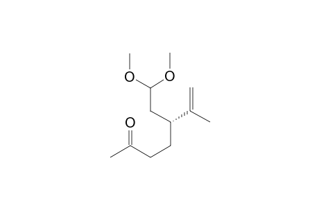 (5R)-5-(2,2-dimethoxyethyl)-6-methyl-6-hepten-2-one