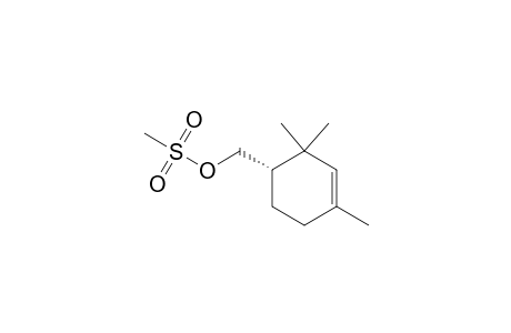 3-Cyclohexene-1-methanol, 2,2,4-trimethyl-, methanesulfonate, (S)-