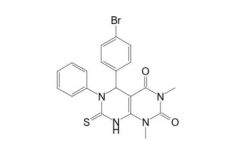 5-(4-bromophenyl)-1,3-dimethyl-6-phenyl-7-thioxo-5,6,7,8-tetrahydropyrimido[4,5-d]pyrimidine-2,4(1H,3H)-dione
