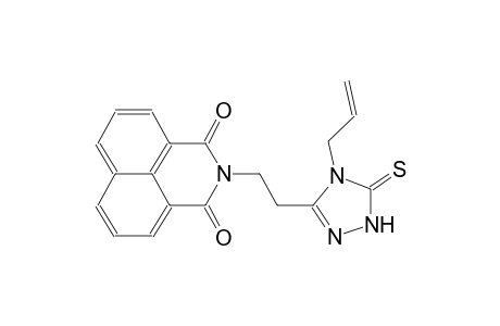 1H-benz[de]isoquinoline-1,3(2H)-dione, 2-[2-[4,5-dihydro-4-(2-propenyl)-5-thioxo-1H-1,2,4-triazol-3-yl]ethyl]-