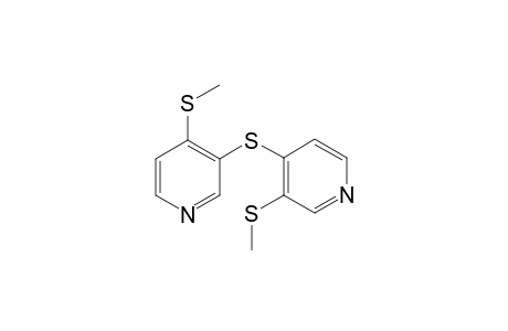3,4'-Dimethylthio-3,4'-dipyridinyl sulfide