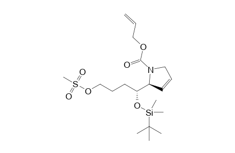 (S)-2-[(R)-1-(tert-Butyldimethylsilyloxy)-4-methanesulfonyloxybutyl]-2,5-dihydropyrrole-1-carboxylic acid Allyl Ester