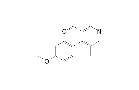 5-Methyl-4-(4-methoxyphenyl)nicotinaldehyde