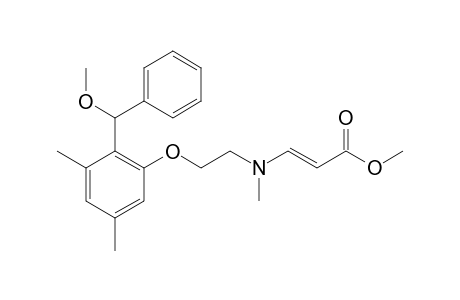 Methyl (2E)-3-[(2-{2-[Methoxy(phenyl)methyl]-3,5-dimethylphenoxy}ethyl)(methyl)amino]acrylate