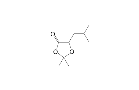 2,2-dimethyl-5-(2-methylpropyl)-1,3-dioxolan-4-one
