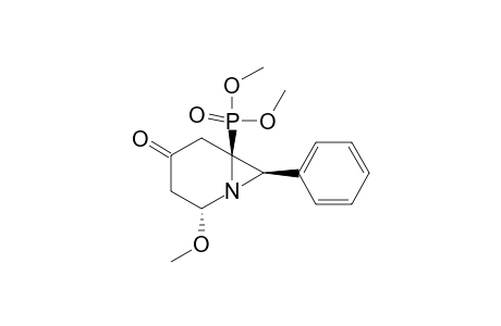 DIMETHYL-(2S,6R)-(+)-[2-METHOXY-4-OXO-7-PHENYL-1-AZA-BICYCLO-[4.1.0]-HEPT-6-YL]-PHOSPHONATE