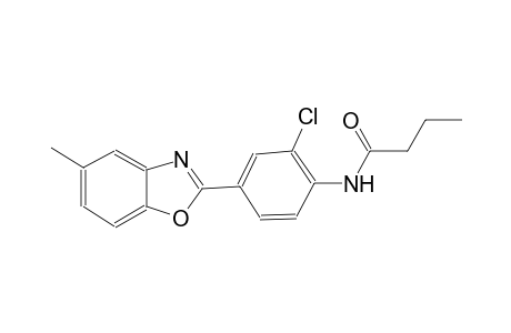 butanamide, N-[2-chloro-4-(5-methyl-2-benzoxazolyl)phenyl]-