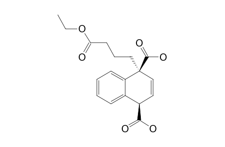 (CIS)-1-(4-ETHOXY-4-OXOBUTYL)-1,4-DIHYDRONAPHTHALENE-1,4-DICARBOXYLIC-ACID