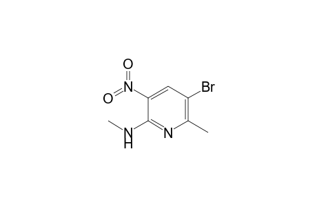 5-Bromo-6-methyl-2-methylamino-3-nitropyridine
