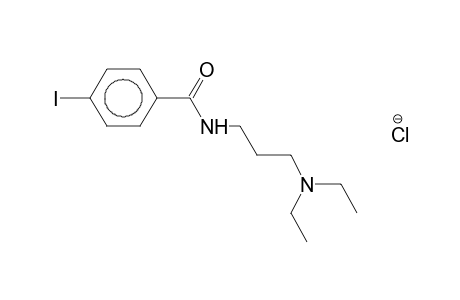 Diethyl-[3-(4-iodo-benzoylamino)-propyl]-ammonium chloride