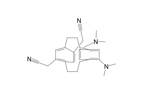 Tricyclo[10.2.2.2(5,8)]octadeca-5,7,12,14,15,17-hexaene-6,17-diacetonit rile, 13,15-bis(dimethylamino)-, stereoisomer