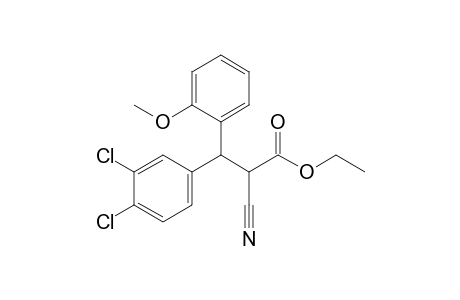 2-Cyano-3-(3,4-dichlorophenyl)-3-(2-methoxyphenyl)propionic acid Ethyl ester