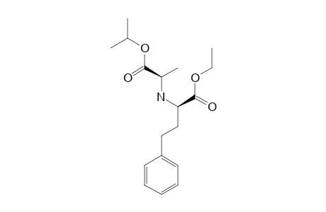 (1S,2R)-2-[1-(1-METHYLETHOXYCARBONYL)-ETHYLAMINO]-4-PHENYLBUTYRIC-ACID-ETHYLESTER