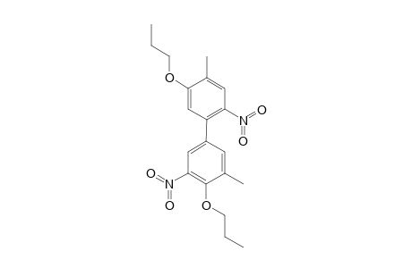 2,3'-DINITRO-4,5'-DIMETHYL-5,4'-BIS-(PROPYLOXY)-BIPHENYL