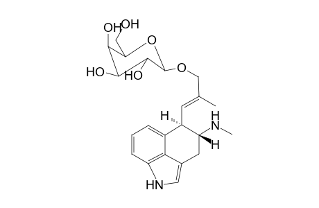 Chaniclavine-.beta.,D-galactoside