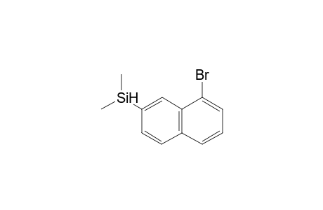 1-Bromo-7-(dimethylsilyl)naphthalene