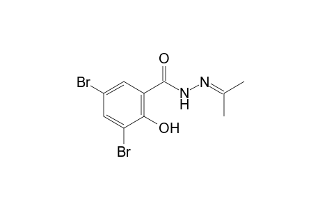 3,5-dibromosalicylic acid, isopropylidenehydrazide