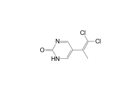 2(1H)-Pyrimidinone, 5-(2,2-dichloro-1-methylethenyl)-